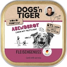 Nassfutter Hund mit Lamm & Pastinake, Abendbrot im Angebot bei dm-drogerie markt in Bochum Nassfutter Hund mit Lamm & Pastinake, Abendbrot Angebote von DOGS'n TIGER bei dm-drogerie markt Bochum für 1,75 €