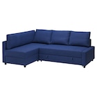 Eckbettsofa mit Bettkasten Skiftebo blau Skiftebo blau Angebote von FRIHETEN / KLAGSHAMN bei IKEA Ulm für 579,00 €