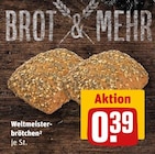 Aktuelles Weltmeisterbrötchen Angebot bei REWE in Heidelberg ab 0,39 €