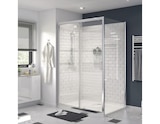 Paroi de douche latérale "Beloya" l.90 cm en verre transparent - GoodHome en promo à 159,00 € chez Brico Dépôt Paroi de douche latérale "Beloya" l.90 cm en verre transparent - GoodHome dans le catalogue Brico Dépôt