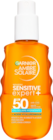 SPRAY AMBRE SOLAIRE SENSITIVE GARNIER - AMBRE SOLAIRE dans le catalogue Auchan Hypermarché
