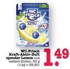 WC-Frisch Kraft-Aktiv-Duftspender Lemon im Angebot bei E center in Ettlingen WC-Frisch Kraft-Aktiv-Duftspender Lemon Angebote bei E center Ettlingen für 1,49 €