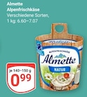 GLOBUS Weiterstadt - Alpenfrischkäse Angebot im Prospekt Alpenfrischkäse bei GLOBUS im Weiterstadt Prospekt für 0,99 €