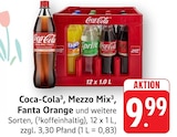 EDEKA - Coca-Cola Angebot im Prospekt Coca-Cola bei EDEKA im Prospekt "" für 9,99 €