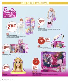 Promo Le Dressing Deluxe De Barbie chez Auchan