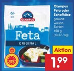 Feta oder Schafkäse Angebote von Olympus bei Netto Marken-Discount Bremen für 1,99 €