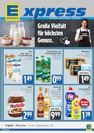 E xpress Prospekt "Wir lieben Lebensmittel." für München, 4 Seiten, 27.04.2026 - 02.05.2026