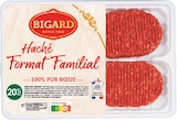 Viande bovine : 8 steaks hachés 20% mg - BIGARD dans le catalogue Intermarché Super