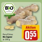 Bio Ingwer Angebote bei REWE Fürth für 0,55 €