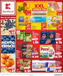 Kaufland Prospekt: "Aktuelle Angebote", 34 Seiten, 02.10.2025 - 08.10.2025