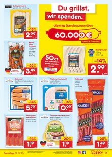 Bratwurst im Netto Marken-Discount Prospekt "Aktuelle Angebote" mit 47 Seiten (Osnabrück)