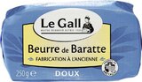 Beurre de Baratte Doux 82% M.G. à Casino Supermarchés dans Montmorency Beurre de Baratte Doux 82% M.G. à Casino Supermarchés dans Montmorency