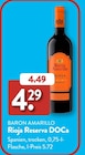 Rioja Reserva DOCa von Baron Amarillo im aktuellen ALDI SÜD Prospekt für 4,29 €