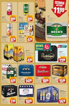 Bier im REWE Prospekt "Dein Markt" mit 32 Seiten (Willich)