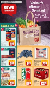 Coca Cola im REWE Prospekt "Dein Markt" mit 26 Seiten (Heilbronn)