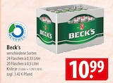 Beck’s Angebote bei famila Nordost Norderstedt für 10,99 €