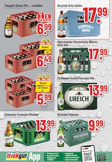 Bier im Trinkgut Prospekt "Aktuelle Angebote" mit 8 Seiten (Heidelberg)