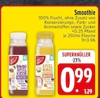 Äpfel im EDEKA Prospekt Banane Apfel Kirsche Smoothie im aktuellen EDEKA Prospekt für 0,99 €
