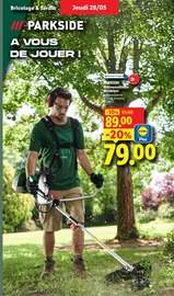 Promos Débroussailleuse dans le catalogue "Ça vaut le coup." de Lidl Débroussailleuse en promo dans le catalogue Lidl à la page 33