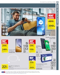 Prix et réduction Câble dans le prospectus Carrefour en cours Offre Câble dans le catalogue Carrefour du moment à la page 89