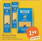 Aktuelles Pasta Angebot bei tegut in Ludwigshafen (Rhein) ab 1,49 €