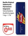 italienische Hartweizenteigwaren im Angebot bei GLOBUS in Weinheim italienische Hartweizenteigwaren Angebote von Barilla bei GLOBUS Weinheim für 0,88 €