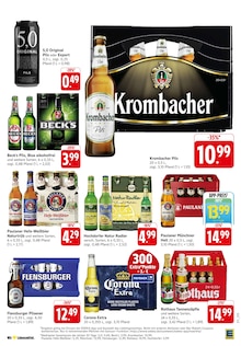 Krombacher im aktuellen E center Prospekt (Offenburg) Krombacher im E center Prospekt "Aktuelle Angebote" mit 48 Seiten (Offenburg)