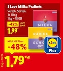 Aktuelles I Love Milka Pralinés Angebot bei Lidl in Saarbrücken ab 1,79 €