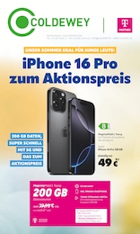 Detlef Coldewey GmbH Prospekt für Barßel mit 8 Seiten Detlef Coldewey GmbH Prospekt für Barßel: "iPhone 16 Pro zum Aktionspreis", 8 Seiten, 01.07.2025 - 31.07.2025