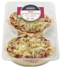 Pizza Jambon Emmental ou Jambon Emmental Champignons en promo chez Super U Metz à 7,35 €