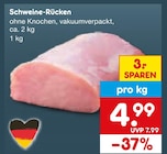 Schweine-Rücken Angebote bei Netto Marken-Discount Viersen für 4,99 €