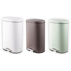 SUR TOUTES LES POUBELLES 30L EN MÉTAL COLORÉ - CARREFOUR HOME en promo chez Carrefour Nice