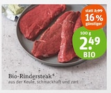 Bio-Rindersteak von BIO im aktuellen tegut Prospekt für 2,49 €