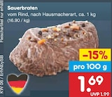 Sauerbraten Angebote bei Netto Marken-Discount Ingolstadt für 1,69 €