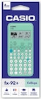 Calculatrice scientifique FX92 Collège - CASIO - Super U à Niort Calculatrice scientifique FX92 Collège - CASIO en promo chez Super U Niort à 15,50 €