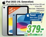 iPad 2022 (10. Generation) Angebote von Apple bei expert Bad Kreuznach für 379,00 €