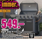 Aktuelles Gasgrill „Carbon TG-4 U“ Angebot bei Hornbach in Mannheim ab 549,00 €