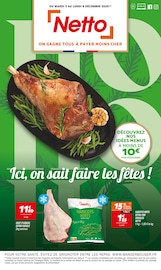 Catalogue Netto à Libercourt cette semaine, valable du 02/12/2025 au 08/12/2025 Prospectus Netto à Libercourt, "Ici, on sait faire les fêtes !", 20 pages de promos valables du 02/12/2025 au 08/12/2025
