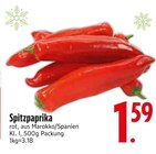 Spitzpaprika Angebote bei EDEKA Straubing für 1,59 €