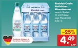 Aktuelles Natürliches Mineralwasser Angebot bei Netto Marken-Discount in Dortmund ab 4,49 €