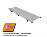 Klappbares Campingbett im Angebot bei Action in Gießen Klappbares Campingbett Angebote von Froyak bei Action Gießen für 19,95 €