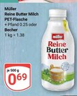 Reine Butter Milch bei GLOBUS im Prospekt "" für 0,69 €