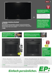 Aktueller EP: Prospekt mit Kochfeld, "Miele Hausgeräte -effizient und langlebig-", Seite 9