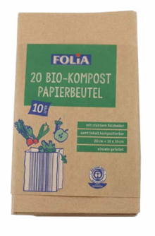 Bio-Kompost Papierbeutel bei ALDI Nord in Hildesheim Bio-Kompost Papierbeutel im Angebot bei ALDI Nord Hildesheim für 1,79 €