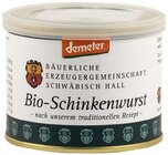 Bio Schinkenwurst oder Bio Bratwurst Angebote von Demeter bei REWE Leinfelden-Echterdingen für 3,99 €