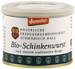 Bio Schinkenwurst oder Bio Bratwurst im Angebot bei REWE in Leinfelden-Echterdingen Bio Schinkenwurst oder Bio Bratwurst Angebote von Demeter bei REWE Leinfelden-Echterdingen für 3,99 €
