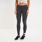 Legging de sport taille haute Puma gris argent femme en promo chez La Halle Rueil-Malmaison à 19,59 €