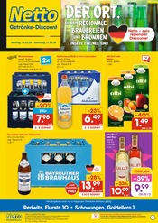 Aktueller Netto Marken-Discount Prospekt mit Bier, "DER ORT, AN DEM DU IMMER AUSGEZEICHNETE PREISE FINDEST.", Seite 1