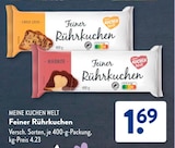 Feiner Rührkuchen von MEINE KUCHEN WELT für 1,69 € bei ALDI SÜD im Angebot Feiner Rührkuchen von MEINE KUCHEN WELT im aktuellen ALDI SÜD Prospekt