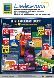 Discounter Prospekt von EDEKA Wetter EDEKA Prospekt: "Aktuelle Angebote", 24 Seiten, 15.06.2026 - 20.06.2026